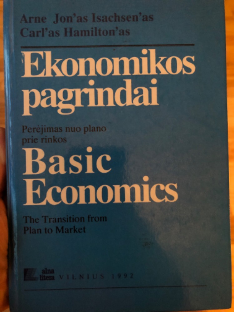 Ekonomikos pagrindai. Perėjimas nuo plano prie rinkos