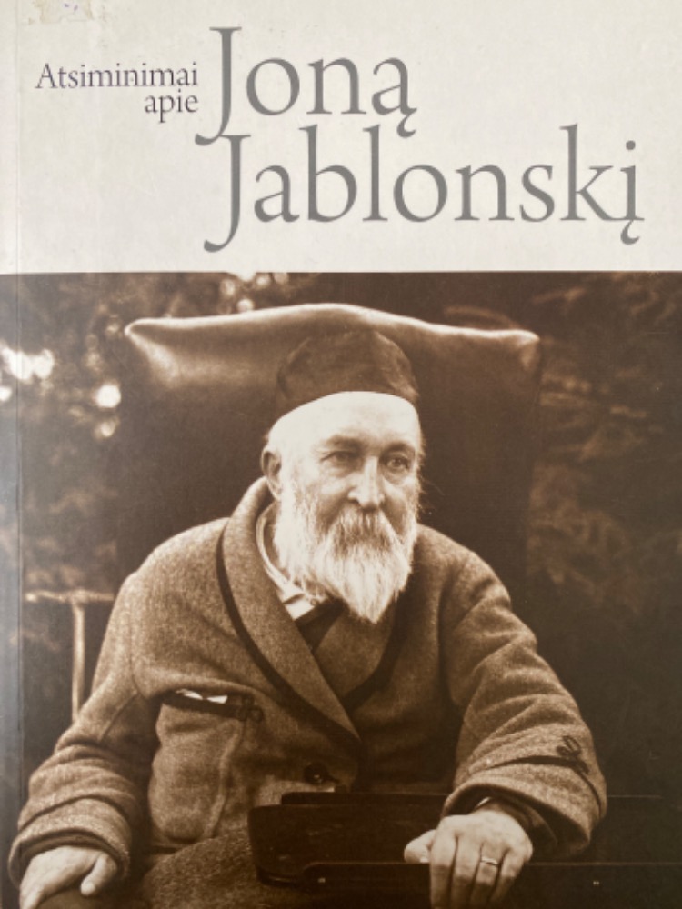Atsiminimai apie Joną Jablonskį