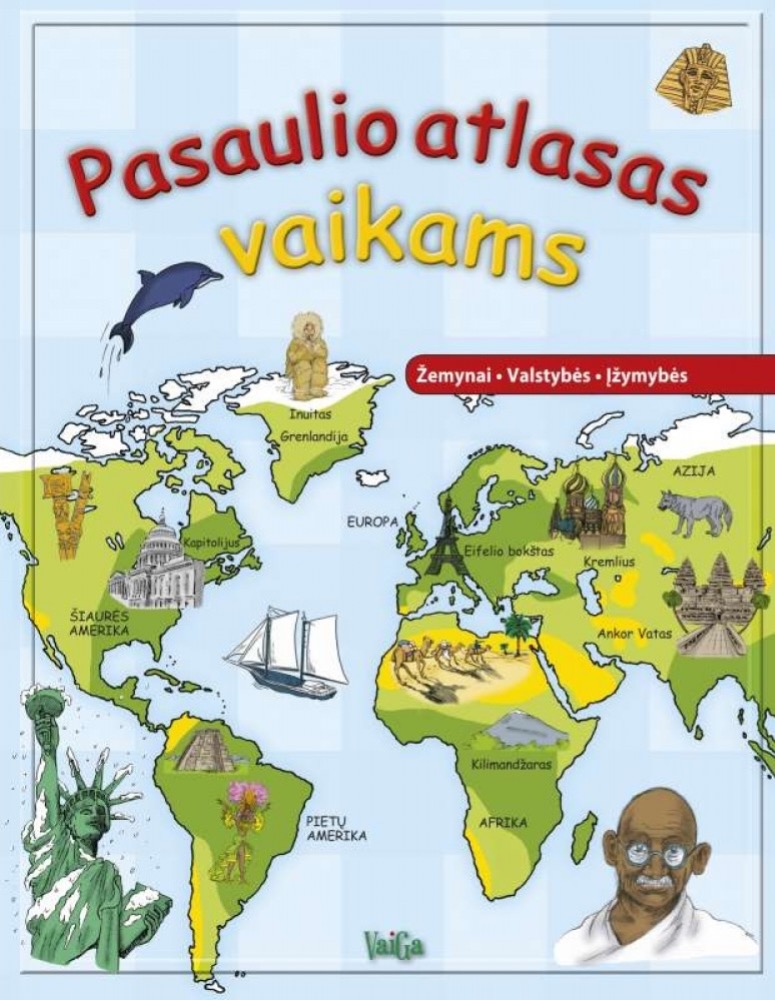 Pasaulio atlasas vaikams