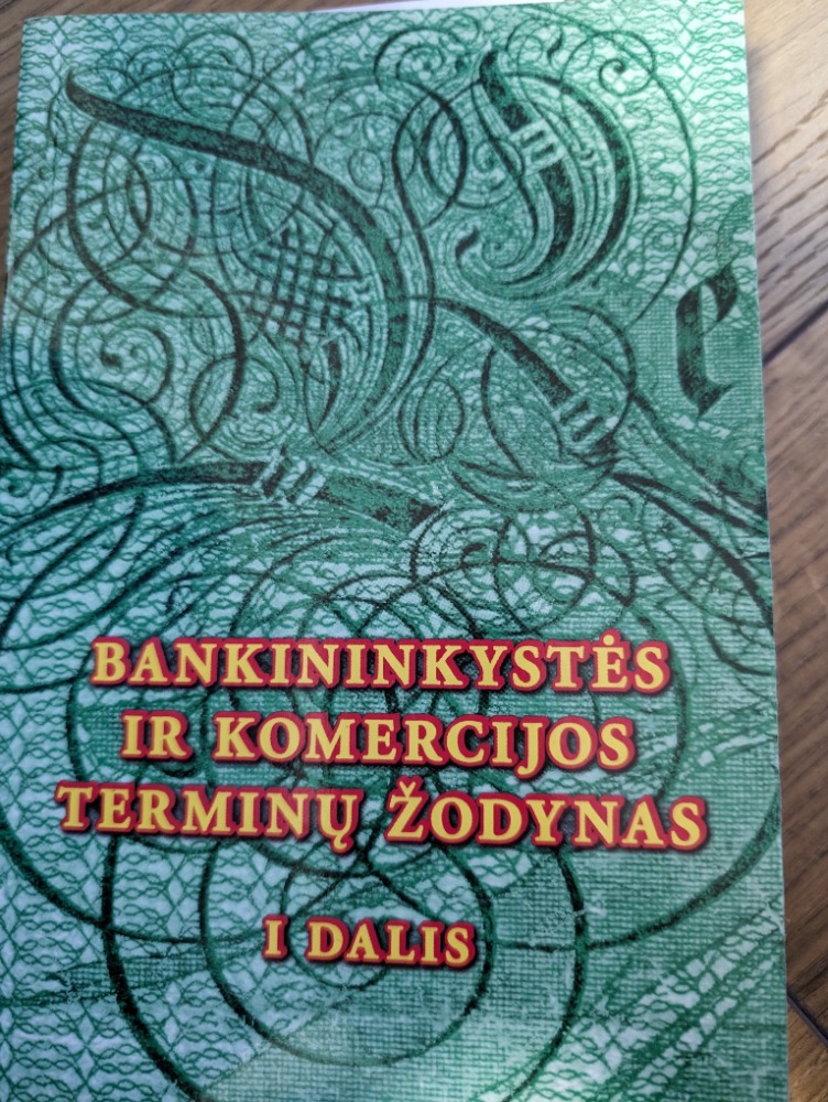 Bankininkystės ir komercijos terminų žodynas 