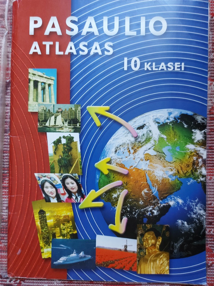 Pasaulio atlasas 10 klasei