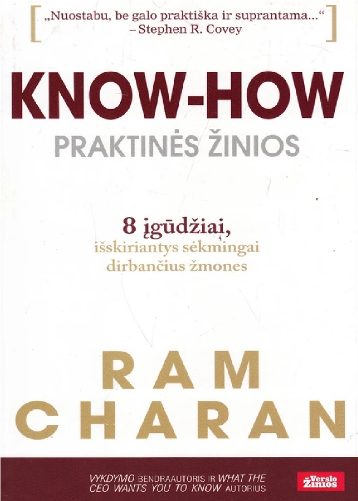 Know-how praktinės žinios
