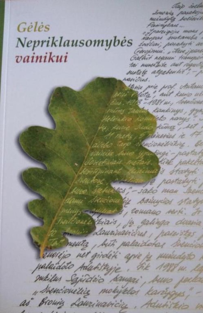 Gėlės Nepriklausomybės vainikui