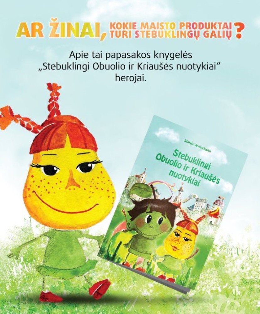 Stebuklingi Obuolio ir Kriaušės nuotykiai