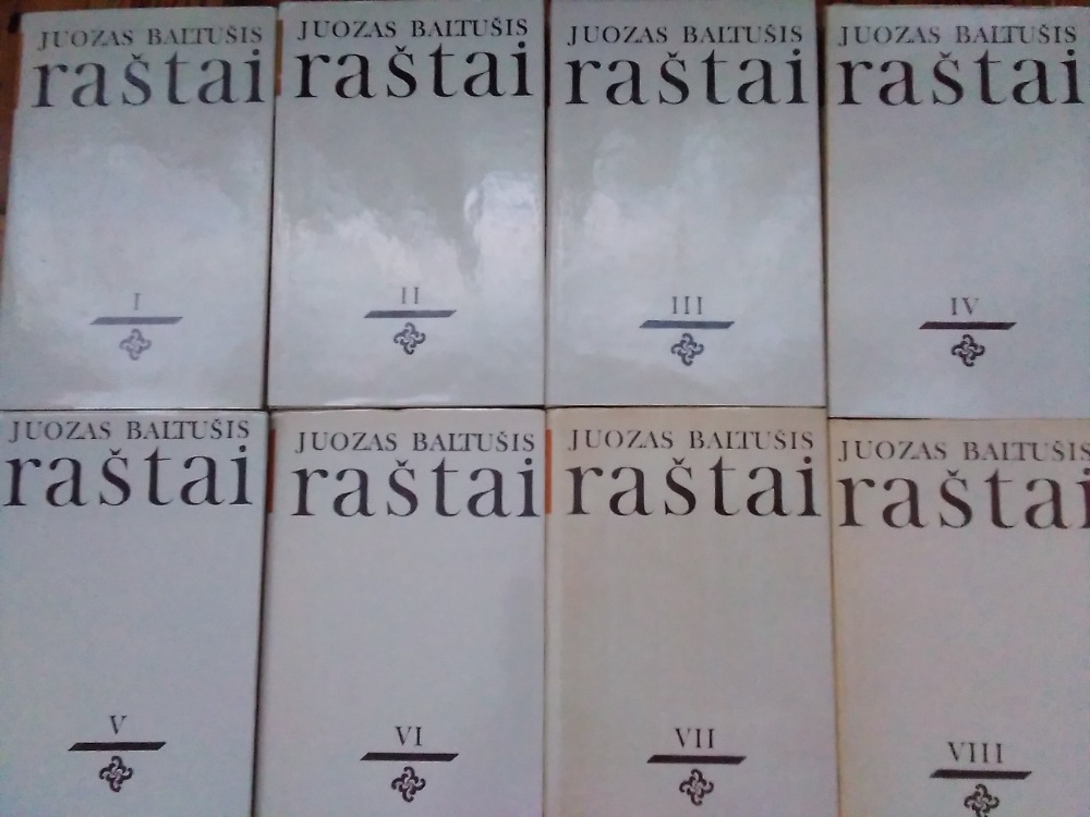 Juozas Baltušis. Raštai, I–VIII tomai