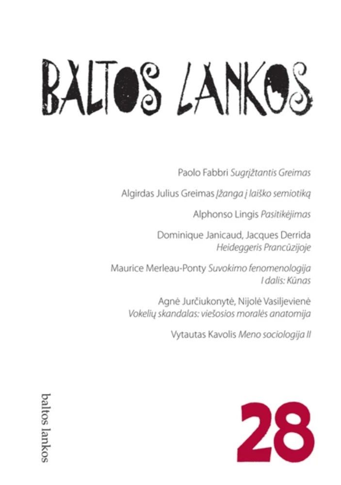 Baltos lankos Nr. 28