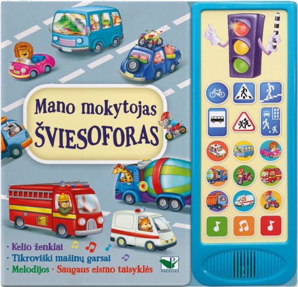 Mano mokytojas šviesoforas (su garsais)