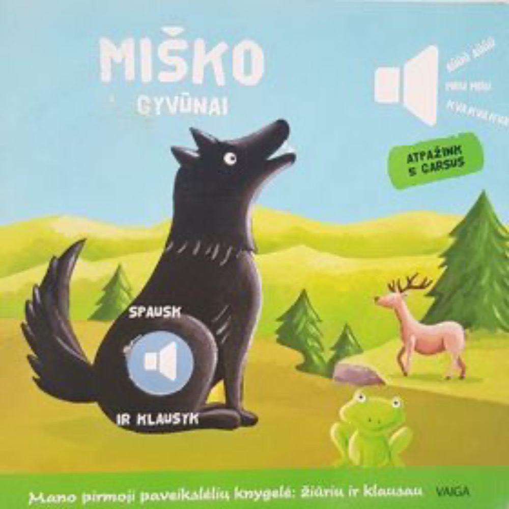 Miško gyvūnai (su garsais)