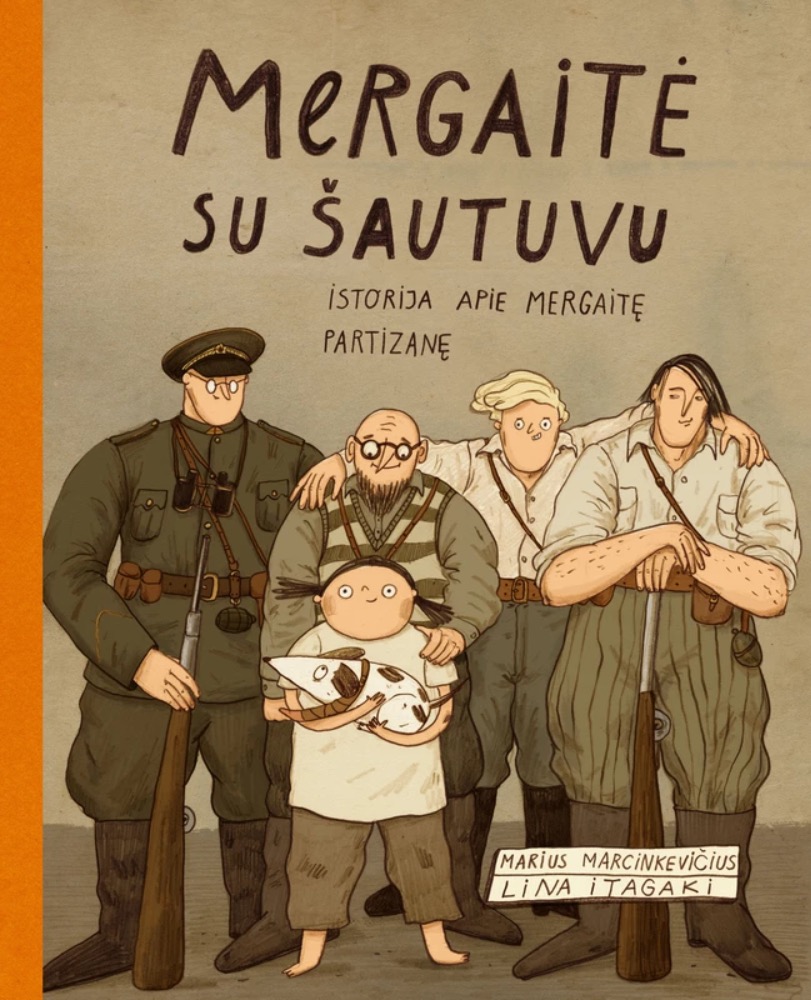 Mergaitė su šautuvu. Istorija apie mergaitę partizanę