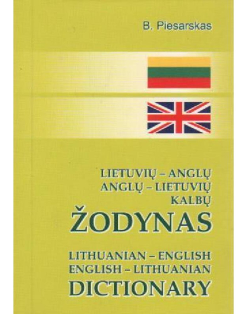 Lietuvių - anglų, anglų - lietuvių kalbų žodynas 
