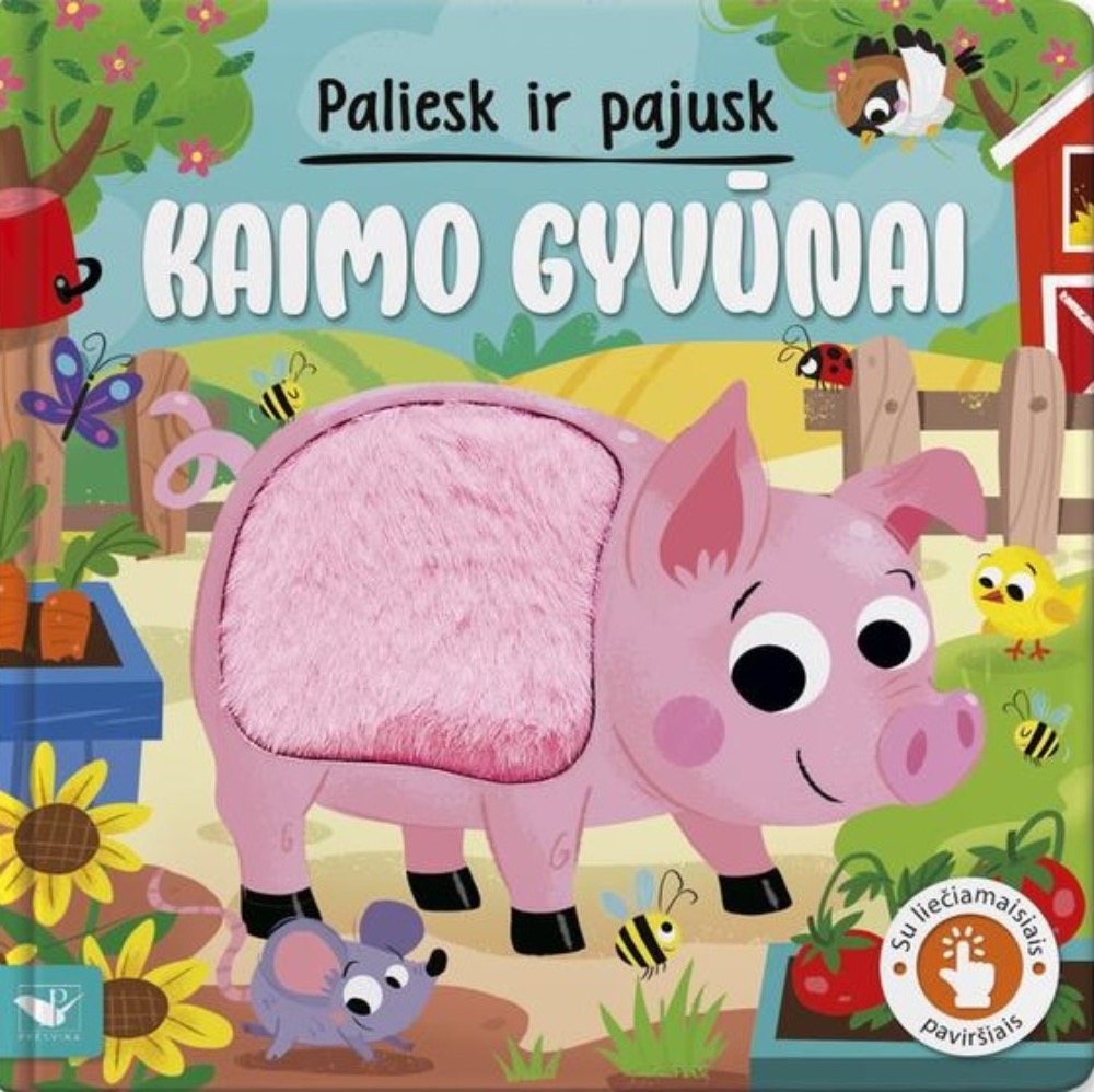Paliesk ir pajusk. Kaimo gyvūnai