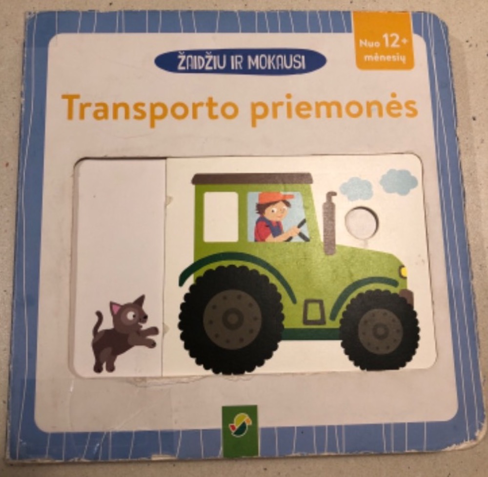 Žaidžiu ir mokausi. Transporto priemonės
