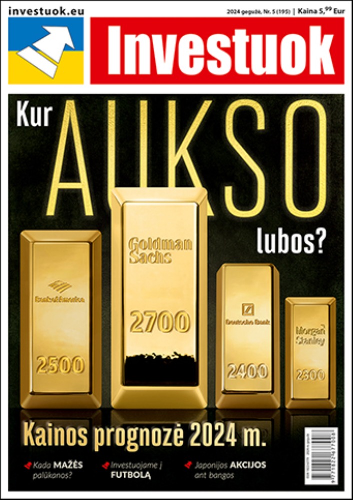 Investuok 2024m. Gegužė
