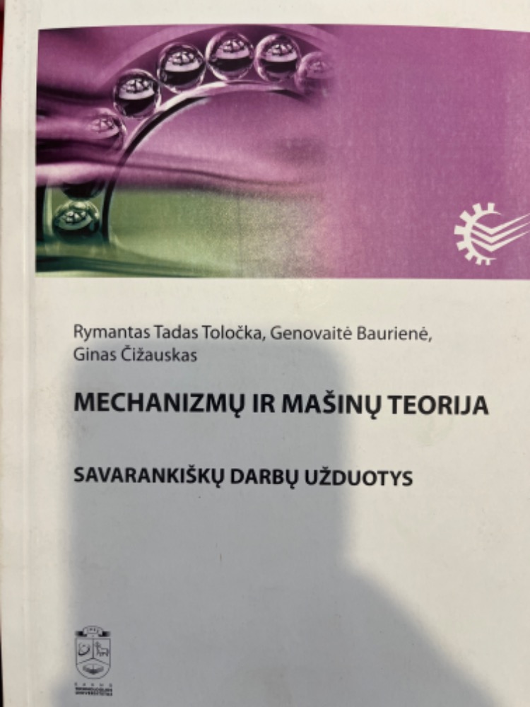 Mechanizmų ir mašinų teorija