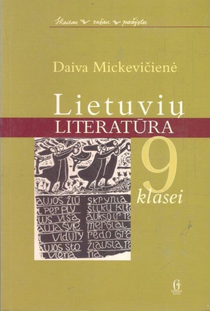 Lietuvių literatūra 9 klasei