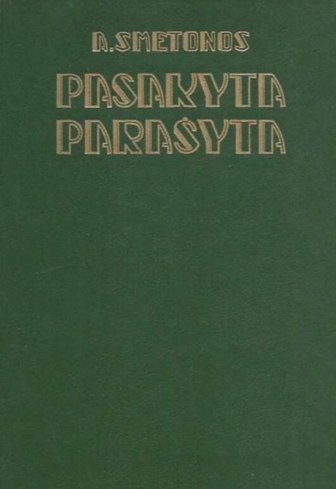 Pasakyta parašyta