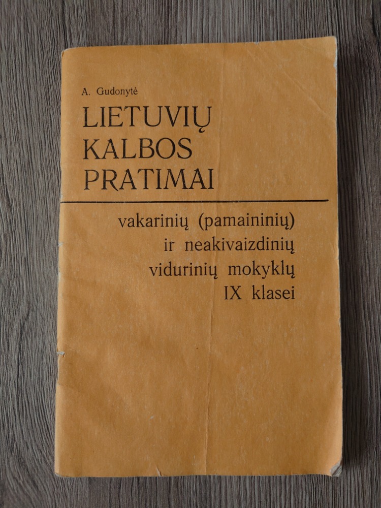 Lietuvių kalbos pratimai