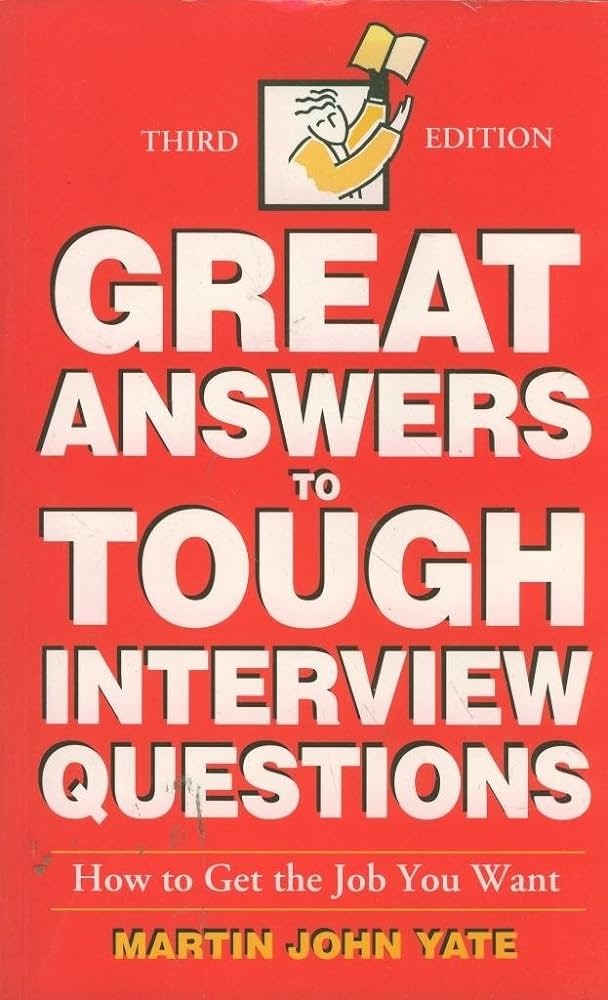 Great answers to tough interview questions