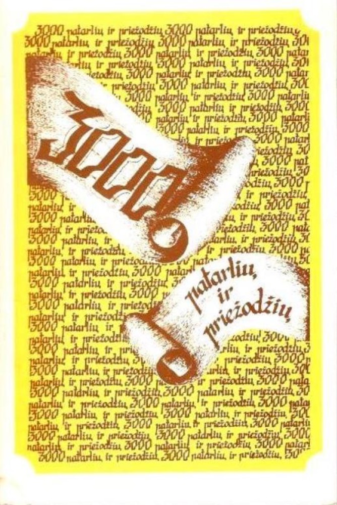 3000 patarlių ir priežodžių