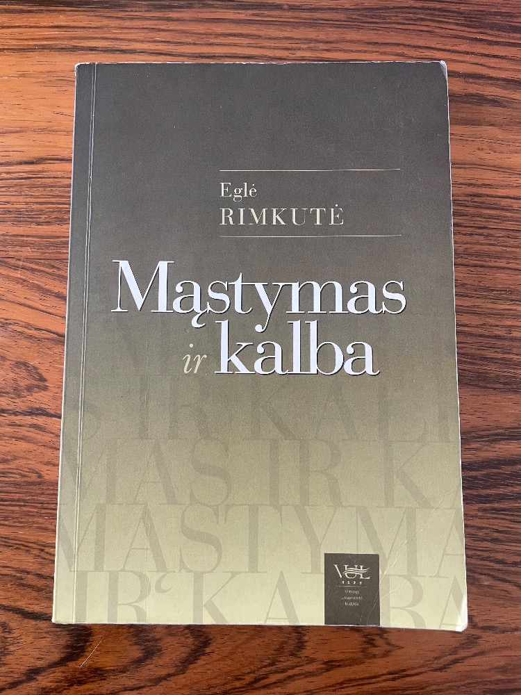Mąstymas ir kalba