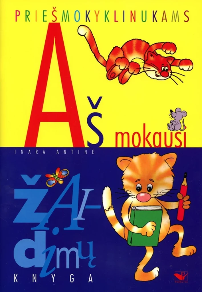 Aš mokausi. Žaidimų knyga. Priešmokyklinukams