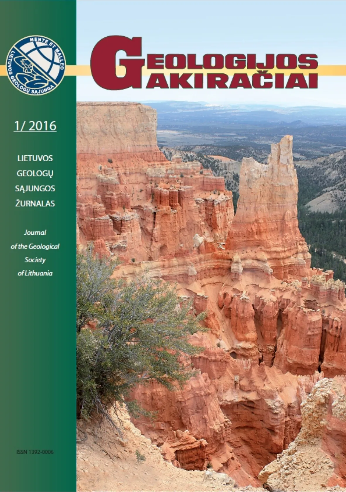 Geologijos akiračiai 1/2016