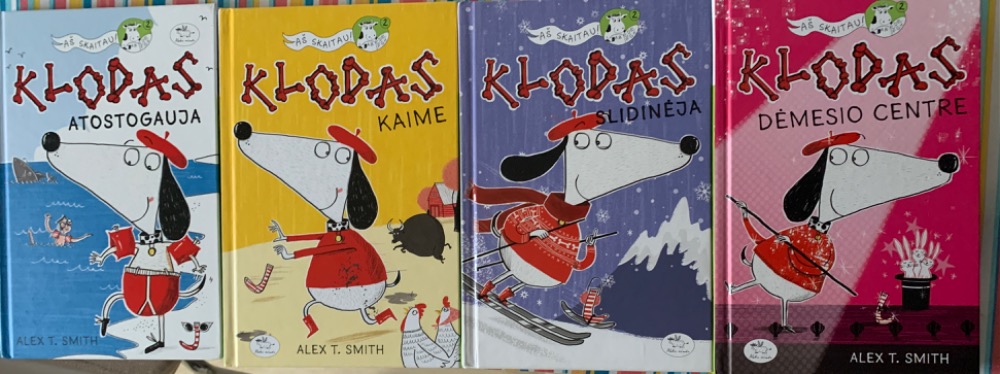 4 knygų rinkinys