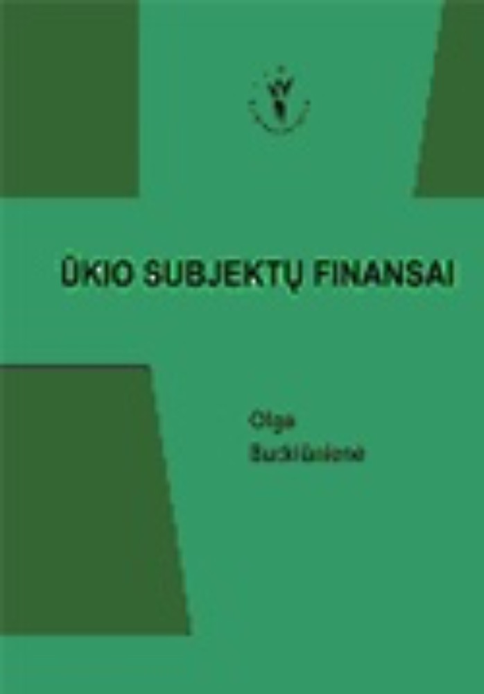 Ūkio subjektų finansai