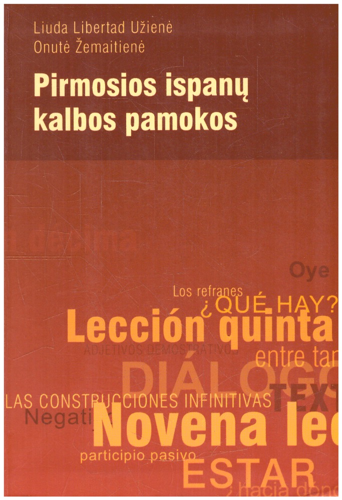 Pirmosios ispanų kalbos pamokos