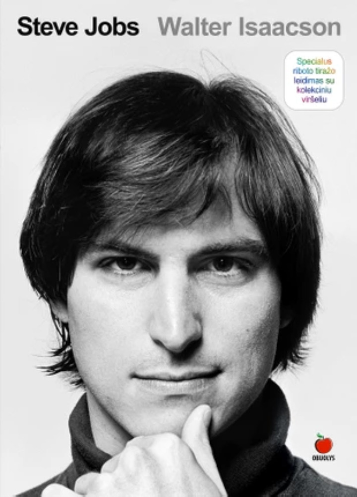 Steve Jobs. Numeruotas riboto tiražo leidimas su kolekciniu viršeliu.