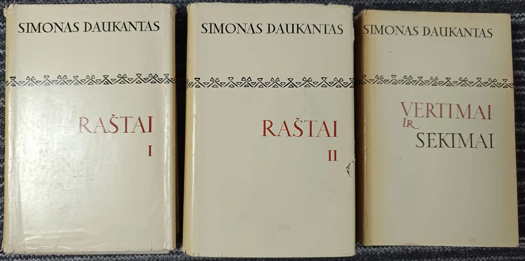 Simonas Daukantas. Raštai I ir II. Vertimai ir sekimai