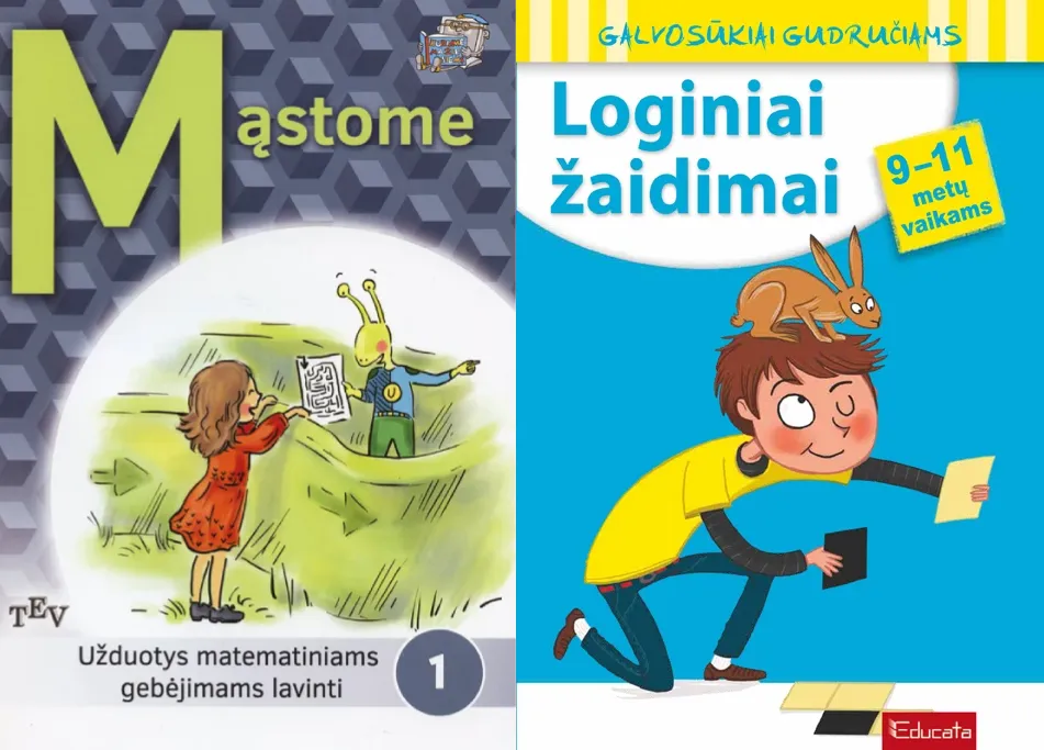 Mąstome +  Loginiai žaidimai