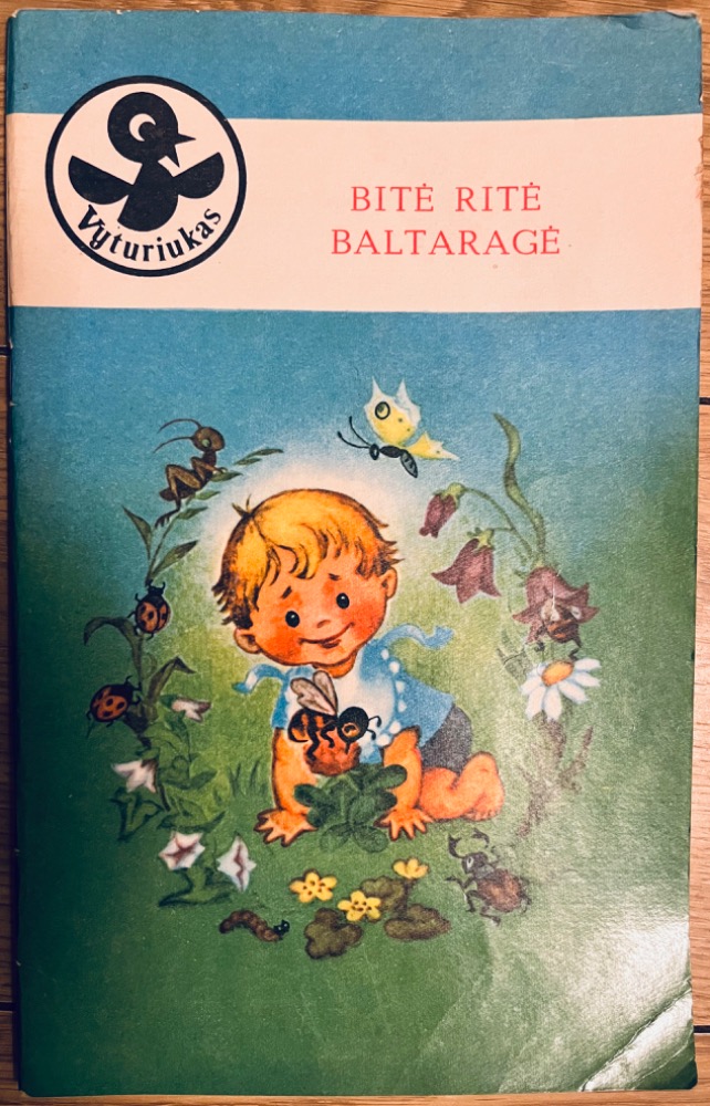 Serija ,,Vyturiukas" Bitė ritė baltaragė