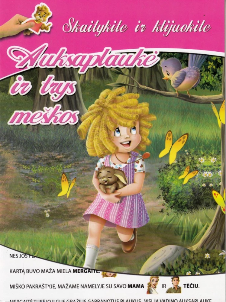 Auksaplaukė ir trys meškos