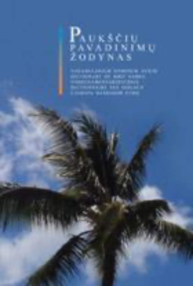 Paukščių pavadinimų žodynas