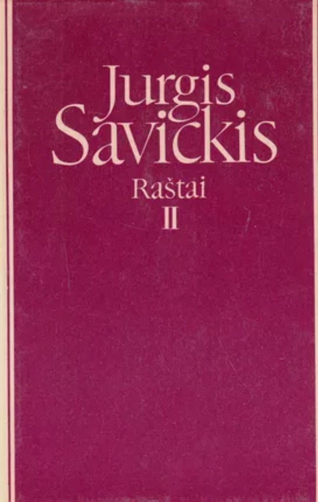 Jurgis Savickis. Raštai II