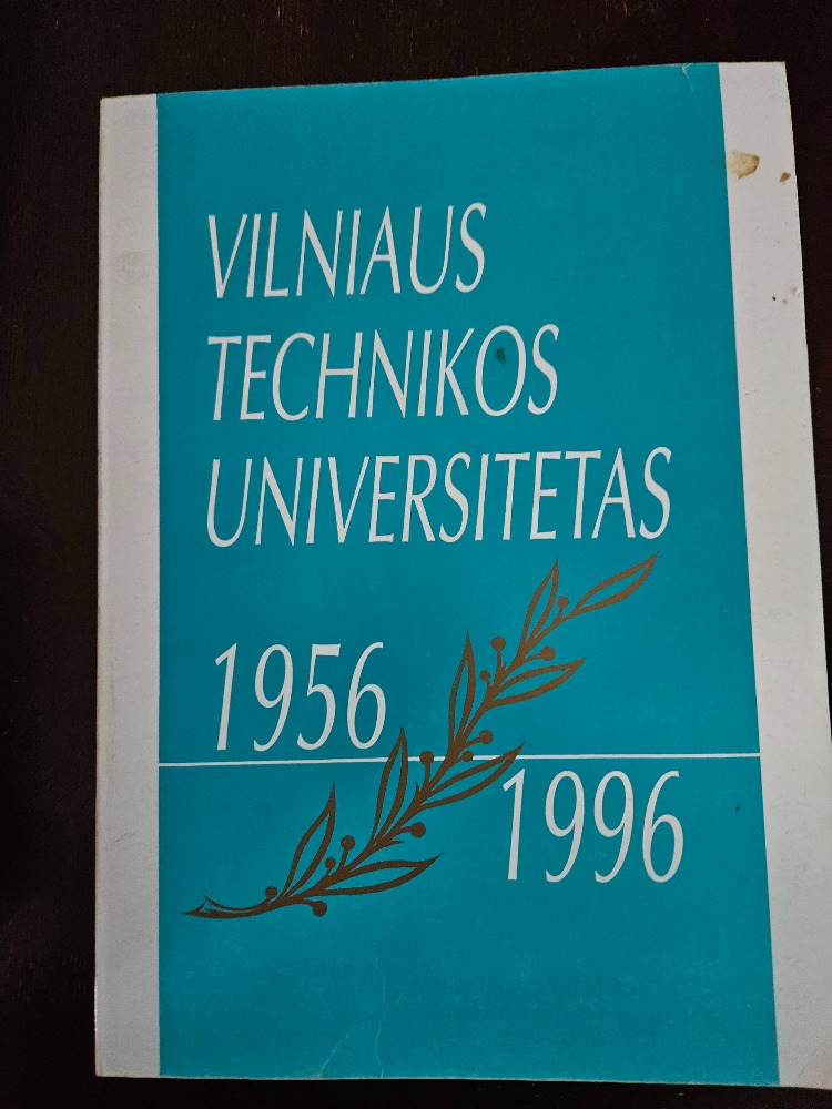 Vilniaus technikos universitetas 1956–1996