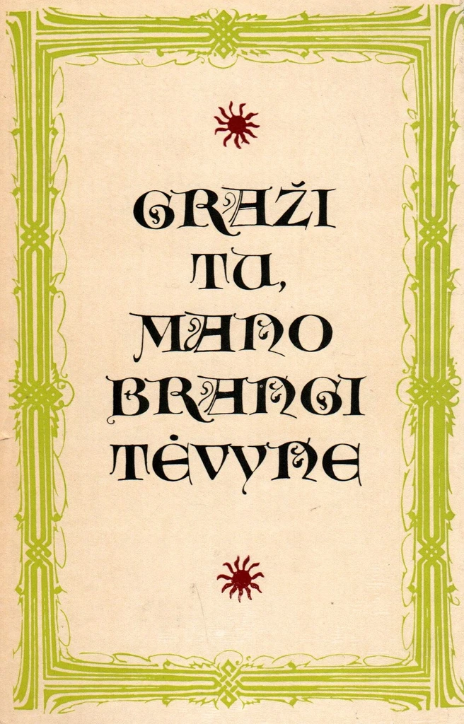 Graži tu, mano brangi tėvyne