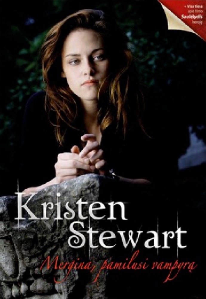 Kristen Stewart. Mergina, pamilusi vampyrą