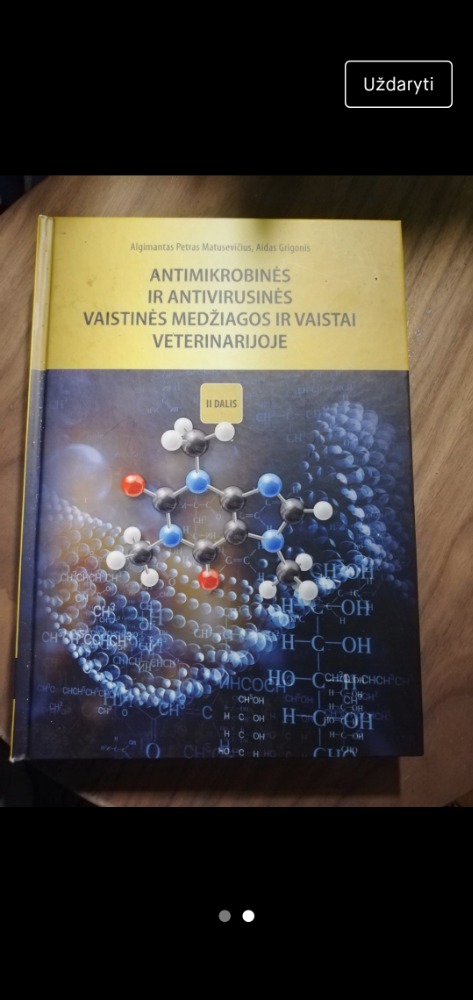 Antimikrobinės ir antivirusinės vaistinės medžiagos ir vaistai veterinarijoje 2dalis