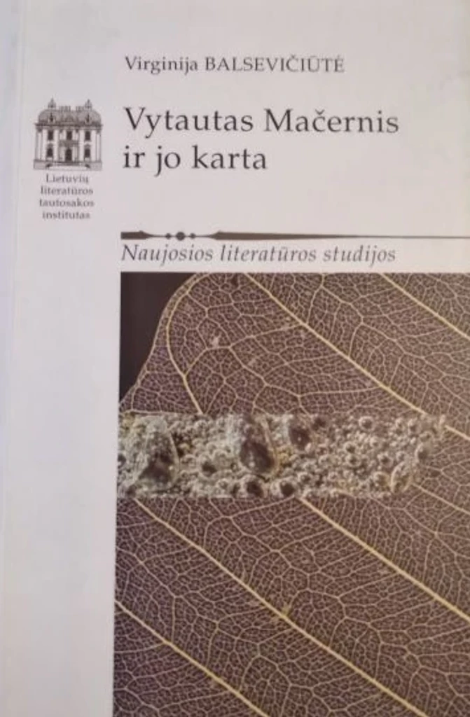 Vytautas Mačernis ir jo karta