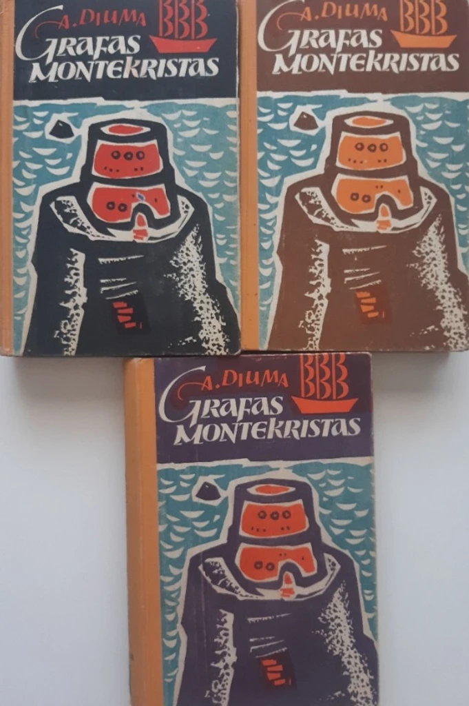 Grafas Montekristas I, II, III dalys