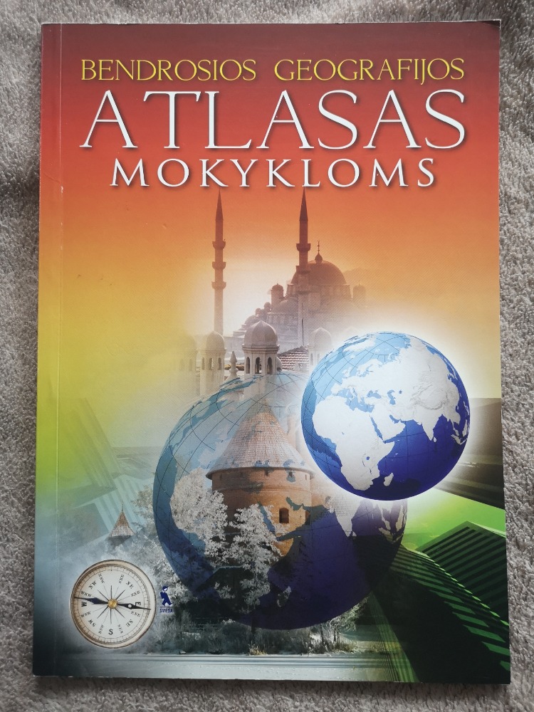 Bendrosios geografijos atlasas mokykloms