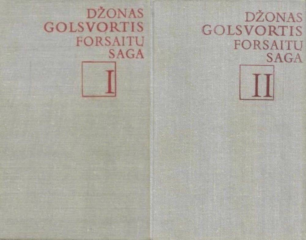 Forsaitų saga I ir II tomai