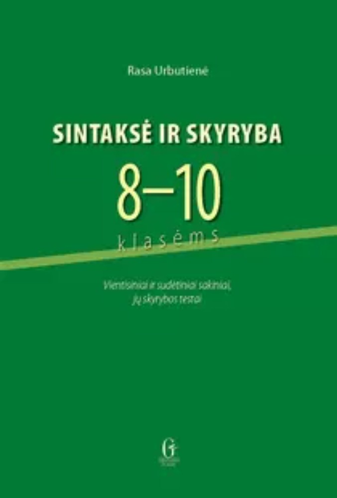 Sintaksė ir skyryba