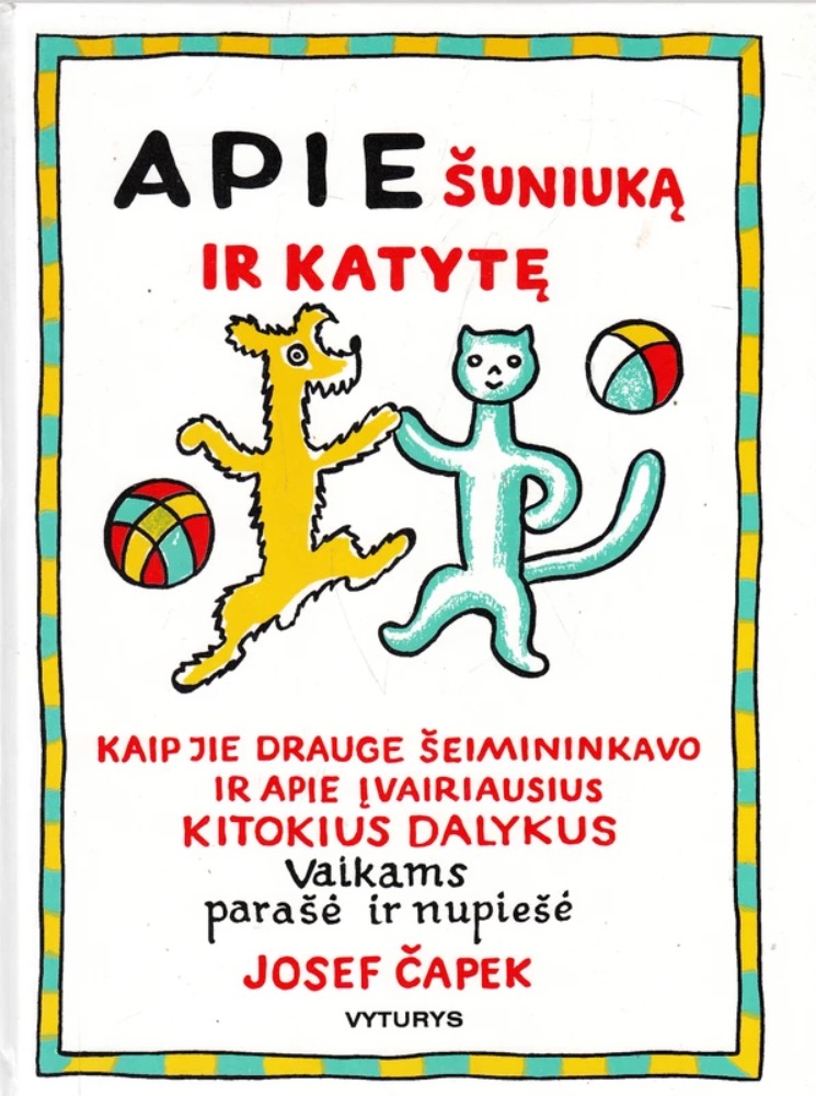 Apie šuniuką ir katytę