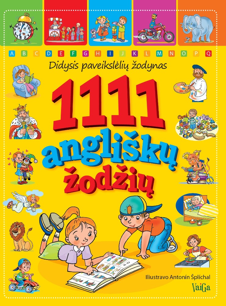 1111 angliškų žodžių. Didysis paveikslėlių žodynas