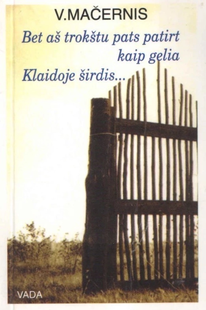 Bet aš trokštu pats patirt kaip gelia klaidoje širdis...