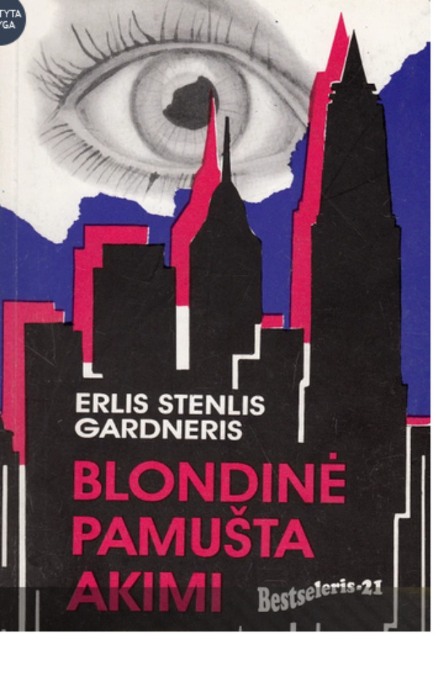 Blondinė pamušta akimi