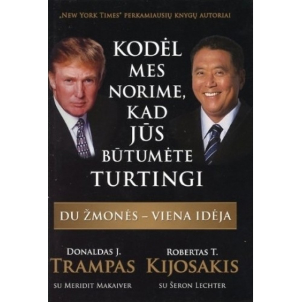 Kodėl mes norime, kad jūs būtumėte turtingi